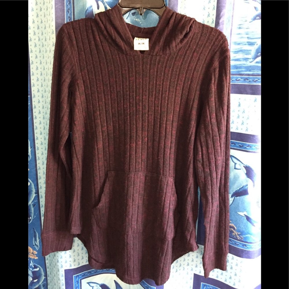 Cabin Fever Hooded Sweater Sz M